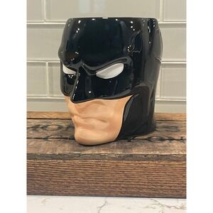 Zak Designs Batman Ceramic Coffee Mug 3D Sculpted Head DC Comics Black 15208